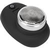 Sonew Regolabarba Elettrico, Mini Rasoio Cordless Ricaricabile USB con Display a LED, Tagliacapelli Impermeabile Tascabile per Uomo (Nero opaco)