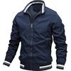 AIEOE Giacca Leggera da Uomo Casual Antivento Bomber Giubbino Classica Primavera Estate Giacchetto