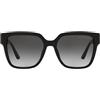 Michael Kors 0MK2170U Occhiali, Black/Grey Shaded, 54 Uomo