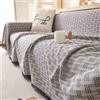 Generic Coperta per Divano in Cotone, Telo Arredo Estiva, 3 4 2 1 Posti, Leggero Gran Foulard Fresco, Grey-90x150cm