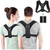 OUNDEAL Fascia Posturale Spalle Schiena, Posturale Correzione per Uomo Donna, Correttore Postura Spalle con 2 Spalline, Sollievo dal Dolore per il Collo, Schiena, Spalle