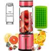 ROSEVIEW mini Frullatore portatile smoothie maker bottiglia con bicchiere juice usb frullatori portatili miglior ricaricabile mixer elettrico blender migliore piccolo tritatutto potente batteria