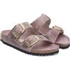 Birkenstock Arizona Big Buckle Natural Leather Oiled Lavender Regular, lavanda, 41 EU