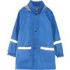 Generic Giacca da Pioggia per Bambini, Ragazzi e Ragazze, con Cappuccio, Impermeabile, Antivento, per Bambini, Manica Lunga, Felpa con Cappuccio Gialla