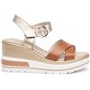 Nero Giardini E218737D Sandali Donna in Pelle - Cognac 37 EU