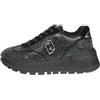 Liu Jo Jeans Scarpe Donna Liu-Jo Amazing 23 Sneaker Pelle/Microfiber Strass Black D25LJ24 BF4053 TX288 38