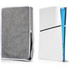 veoyya Copertura antipolvere per PS5 Slim Disc/Versione Digitale, Custodia Protettiva Antipolvere Anti Graffio Sleeve per Playstation 5 Slim Accessori