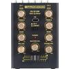 Pronomic DX-10 USB MKII DJ Mixer - mixer DJ compatto a 2 canali - due ingressi line - equalizzatore a 2 bande - Bluetooth e USB - ingresso microfono - uscita cuffie - nero