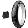 ECOVELO Copertone 20 X 4.0 + Camera D'Aria per Fat Bike E-Bike Gomma 20" Tires coperture Ruote Fat Bici Elettrica