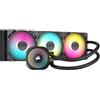 CORSAIR NAUTILUS 360 RS ARGB Raffreddatore CPU a Liquido - 360mm AIO - Connessione Diretta alla Scheda Madre - Intel LGA 1851/1700, AMD AM5/AM4 - 3x RS120 ARGB Ventilatori Inclusi - Nero
