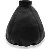 JPstraps - Cuffia Leva Cambio Compatibile per Ypsilon 2003-2011 Vera Pelle Colore Nero