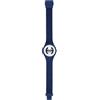HIP HOP, Collezione Solare, Orologio Donna Deep Ocean, Cinturino in Silicone Regolabile, Quadrante Bianco, Pratica Chiusura, Cassa 34mm, Movimento Solo Tempo Miyota 2036, Resistente all'Acqua, Blu