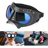 PETLESO Occhiali da sole per cani UV occhiali per cani facili da indossare occhiali protettivi per cani alla moda accessori per animali domestici occhiali da moto per cani di piccola taglia media blu