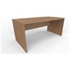 FBasic Scrivania Operativa in legno - Colore Noce - 120x80x74