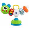 Chicco - Gioco Seggiolone Bruchino Ballerino, Gioco Elettronico con Ventosa per Seggiolone, con Suoni, Melodie e Attività Manuali, Batterie Incluse, Multicolore, 6-36 Mesi