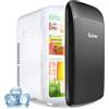 FANTASK Mini frigorifero 2 in 1 da 15 l, con funzione di raffreddamento e riscaldamento