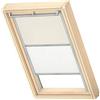 VELUX Tenda oscurante Duo, VELUX Originale per MK08, Beige Chiaro con guida grigia