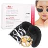 FADVAN Patch Occhiaie e Borse 40 Paia di Collagene Patch Occhi in Idrogel Anti Rughe Idratazione Profonda e Riparazione delle Occhiaie(Nero)