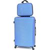 CELIMS Valigia di marca Francese - Valigia L - Valigia 75cm con Beauty Case - 5859 Blu