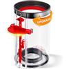 WYWY.Wide Contenitore antipolvere compatibile con Dyson aspirapolvere V10 SV12, grande contenitore di polvere di ricambio per Dyson parte n. 969509-01