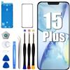 DTD Schermo di ricambio per iPhone 15 Plus per iPhone 15 Plus LCD Screen Display A3094, A2847, A3093, A3096 Touch Digitizer Assembly Kit di riparazione