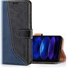 Mulbess Cover per Xiaomi Redmi Note 12 PRO, Custodia a Libro, Magnetica Flip con Chiusura, Interno TPU Antiurto Portafoglio,Sintetica, Elegante Nero
