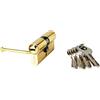 Wolfpack 3102050 Wolfpack Sicurezza Cilindro 30 X 30/15,0 Ottonato