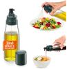 Avilia Bottiglia Spray Porta Olio o Aceto in Vetro 250ml - Ideale per Condire Qualsiasi Cibo Grazie al Comodo Spray Dosatore è Adatto ad Ogni Esigenza può Essere Utilizzata Anche con Beccuccio 21x6cm