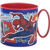 Stor Spiderman - Tazza riutilizzabile per microonde, 390 ml, in plastica