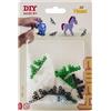 Hama Perlen 4906-Set di 20 Supporti per Fai da Te con Perline Midi Diametro 5 mm, per Bambini dai 5 Anni