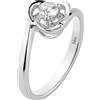 Bliss Anello Bliss Donna in Oro bianco Diamante 0.25 Ct 20071042-13