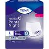 Tena Pants Night Super Proskin Mutandine Assorbenti Taglia L, 10 Pezzi