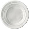 Generico 20/25/100/200 Piatti FONDI di plastica RIUTILIZZABILI da 21cm piatti rigidi | piatti Lavabili 20 Cicli in Lavastoviglie ok microonde (50 PEZZI)