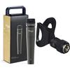 Stagg Microfono Professionale Dinamico Cardioide Sdm70 & Mh-12Ah Porta Microfono A Pinza In Nylon