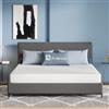 Avenco Materasso 140x190, Materasso Matrimoniale in Memory Foam e Schiuma a Onde in Fibra di Bambù, Traspirante Supporto Perfetto, Rimovibile e Lavabile, Spessore 18cm