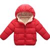 Generic Bambini Bambino Bambino Neonato Neonati Maschi Solido Cappotto Invernale con Cappuccio Giacca Spessa Capispalla Calda Abiti Abiti Anni 90