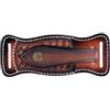TOURBN TOURBON Fodero per coltello in pelle di mucca per cintura 4 Custodia per coltello pieghevole EDC Fondina per coltello con chiusura a scatto
