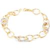 Monde Petit Bracciale per donna - due ori 18k (750) - Scatola Regalo - Certificato di garanzia