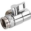 YUMILI Bagno Cucina Lavabo Rubinetto Rubinetto Deviatore Valvola per Tubo Adattatore M24