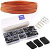 RUNCCI-YUN 60sets Universale Servo Cavo Connettore Maschio e Femmina, Connettore JR, Servo Connettore RC 3-Pin 2,54 mm+5m Cavo di Prolunga Servo,per RC Droni Elicotteri Auto