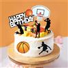 Cosysparks Decorazione Torta Basket, 7 Pz Toppers per Cake da Basket Divertente Basket Decorazione Torta cake topper a tema sportivo per Ragazzi Uomini Fan di Basket