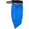 QUICK STAR Supporto a Parete per Sacco della Spazzatura con Coperchio | Porta Sacco in Metallo 120 litri | Supporto Robusto in acciaio | Portasacco Giallo 120L | Contenitore per Rifiuti