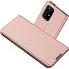 Radoo Cover Compatibile con Samsung Galaxy A91 / S10 Lite, Custodia Vintage PU Pelle con Portafoglio Tasca Stile Unico Sottile Magnetica Funzione TPU Cover a Libro (Oro Rosa)