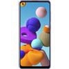 Samsung Galaxy A21s Smartphone, Display 6.5 HD+, 4 Fotocamere Posteriori, 32 GB Espandibili, RAM 3 GB, Batteria 5000 mAh, 4G, Dual Sim, Android 10, Blu
