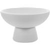 YARNOW Vassoio Portafrutta Rialzato in Ceramica, Piatto Decorativo Per Frutta, Snack E Dessert, Centrotavola Per Cucina, Feste E Ristoranti