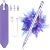 KBCASE Stylus Pen Tablet Android, KBCASE Penna per Tablet Compatibile Samsung/iPhone/Lenovo/Xiaomi/Huawei/Android Touch Screen, Stylus Pencil with Sensibile all'Inclinazione con 3 Punte