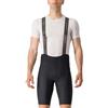 CASTELLI Espresso Bibshort, Pantaloncini da Ciclismo Uomo/Donna, con Bretelle, Traspirante e Comfortevole, Ideale per Lunghe Distanze
