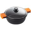 BRA Efficient Casseruola Antiaderente, Alluminio, 28 Cm