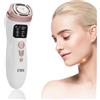 Lazzybeauty Mini macchina facciale HIFU, dispositivo di bellezza RF ad ultrasuoni migliorato con tecnologia massaggiatore facciale EMS, utilizzato per ringiovanimento della pelle antirughe, sollevamento,