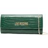 Love Moschino, BORSA A SPALLA Donna, Verde, Taglia unica